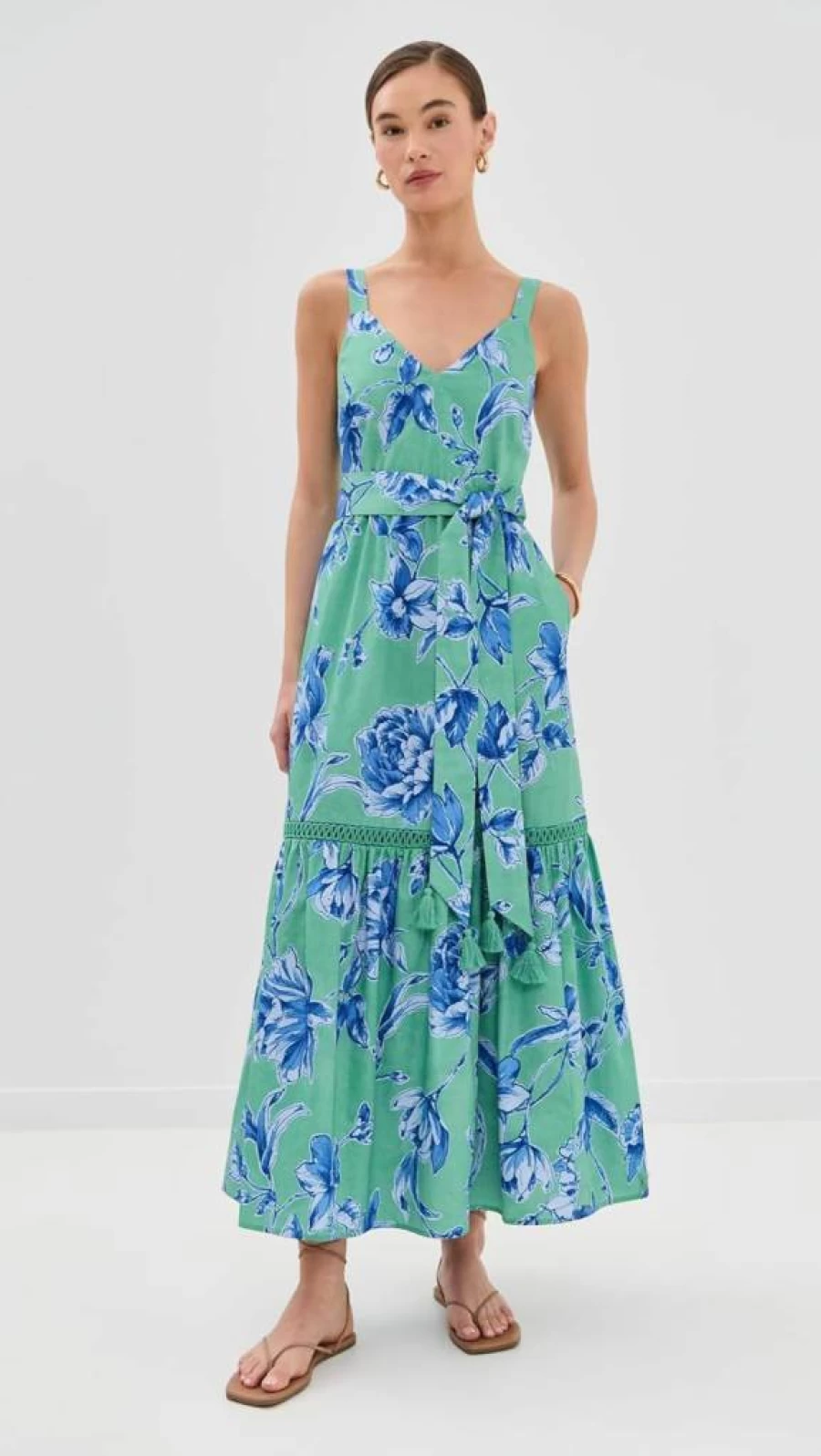 Figue Women's Corinne Dress - Elegant Boho Chic Maxi Dress for Summer