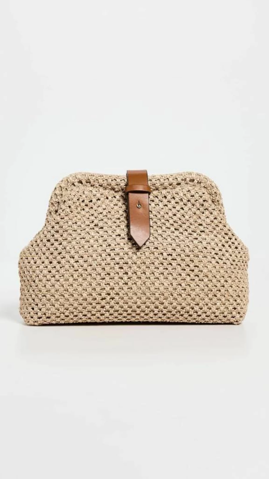 Caterina Bertini Women's Elegant Woven Clutch Handbag - Stylish & Chic