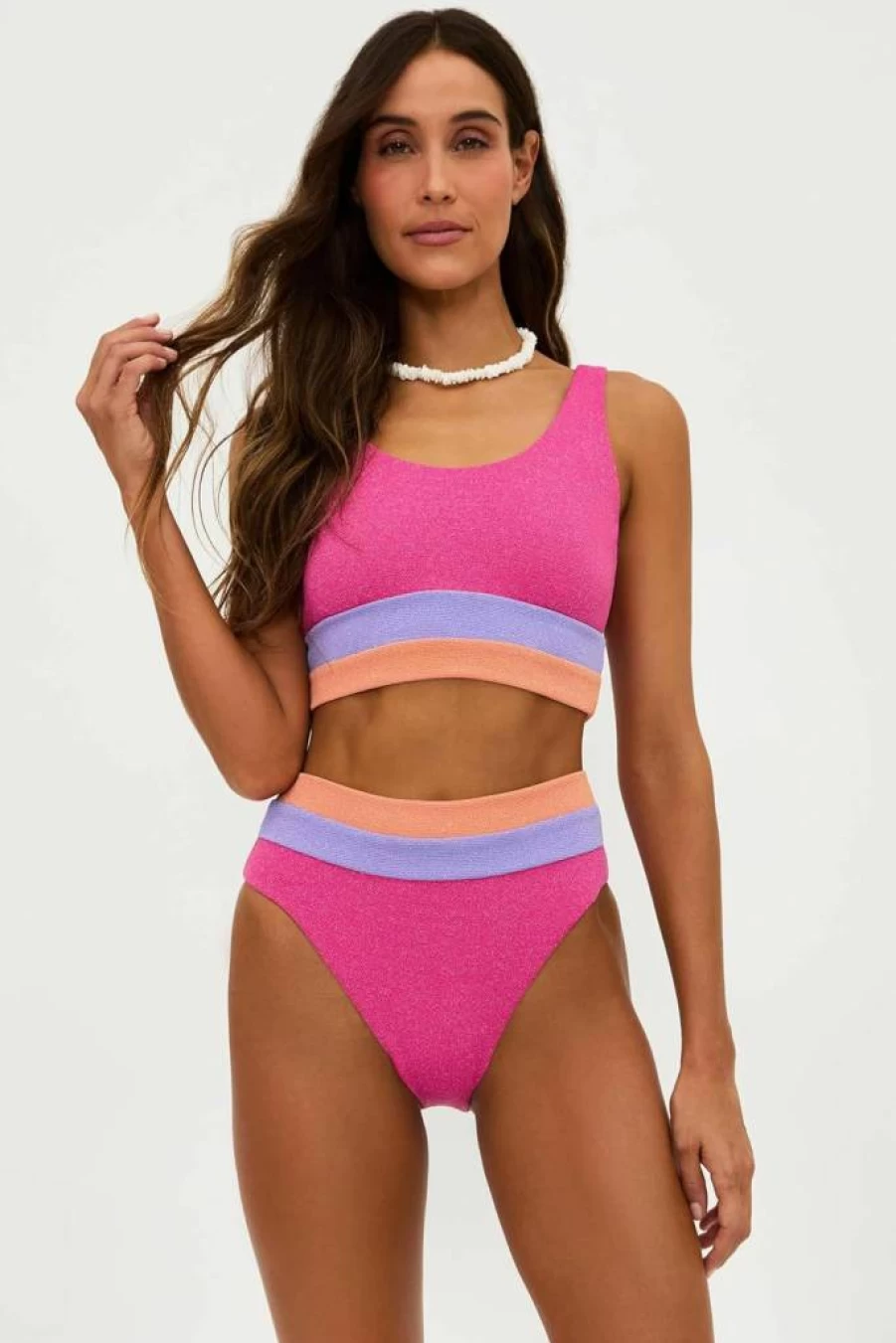Beach Riot Women's Heidi High-Waisted Bikini Bottom | Sexy Swimwear for Women | Trendy Beach Essentials