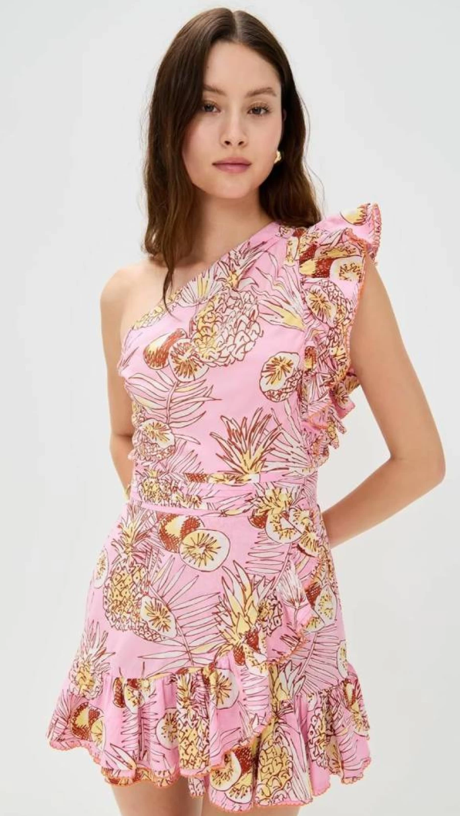 Poupette St Barth Women's Corinne Mini Dress - Elegant Summer Beachwear