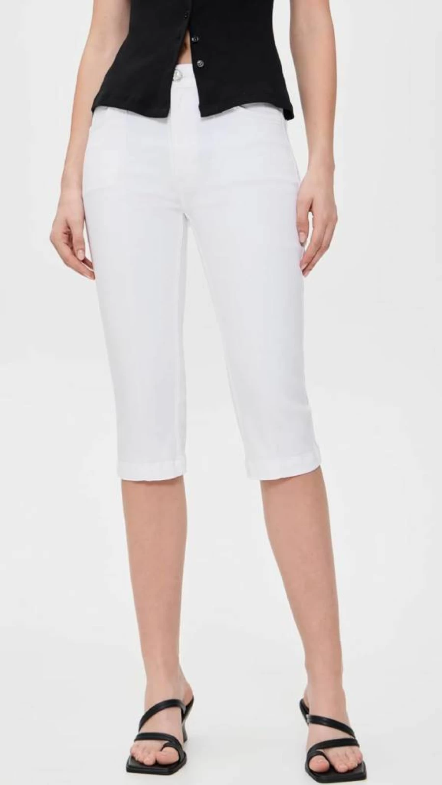 Rag & Bone Women's Flexi Kit Mid-Rise Capri Pants - Stretch Comfort & Stylish Fit