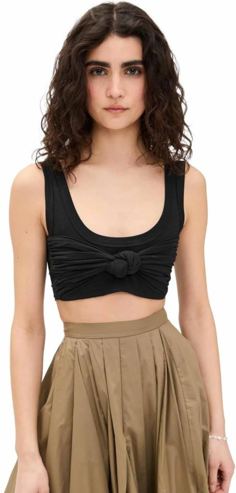 The Line by K Women's Inessa Top - Stylish Casual Blouse for Everyday Wear