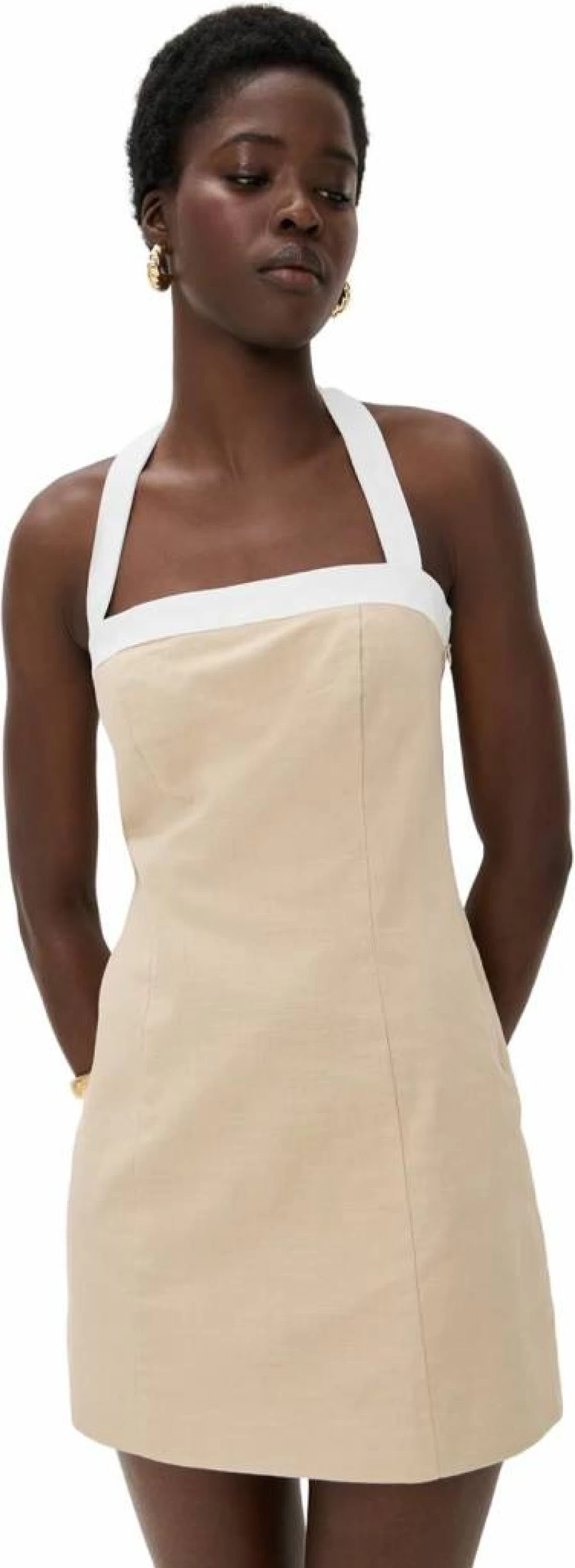 4TH & RECKLESS Women's Betty Linen Dress - Summer Boho Chic Maxi Dress for Women