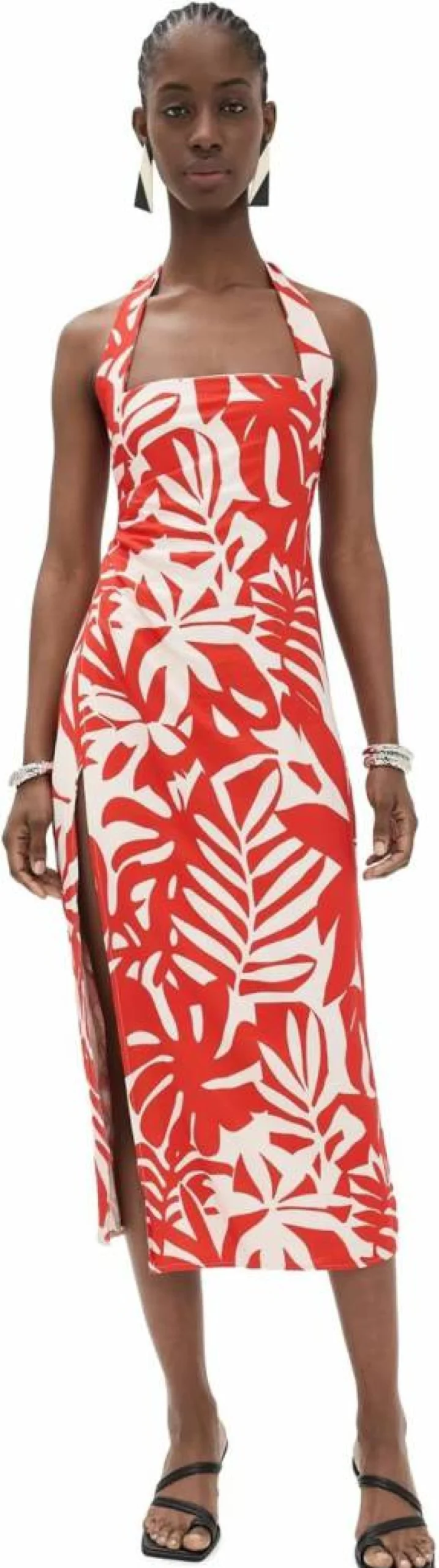 Seven Wonders Alana Midi Dress for Women - Elegant Casual Summer Dress
