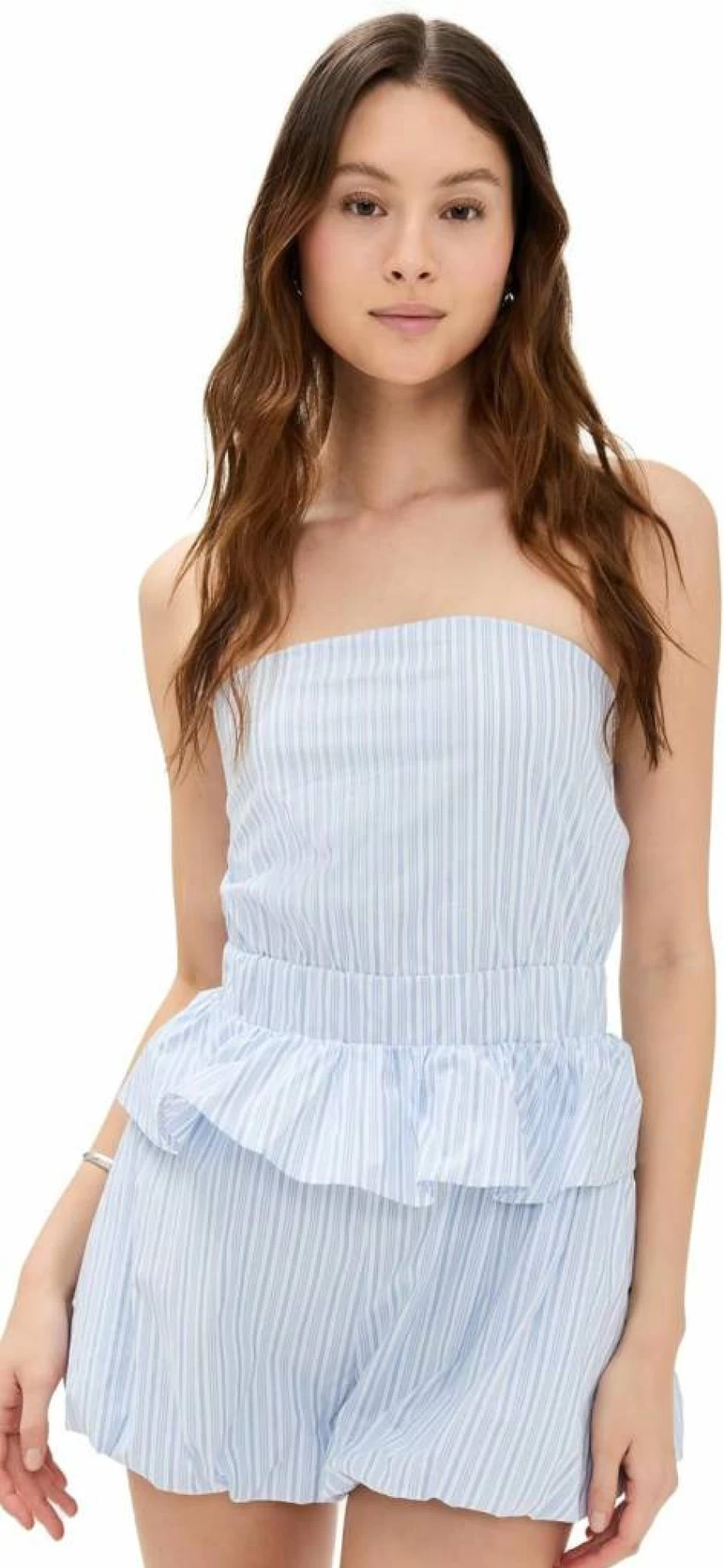 Line & Dot Women's Darra Romper - Stylish Jumpsuit for Casual & Summer Outfits