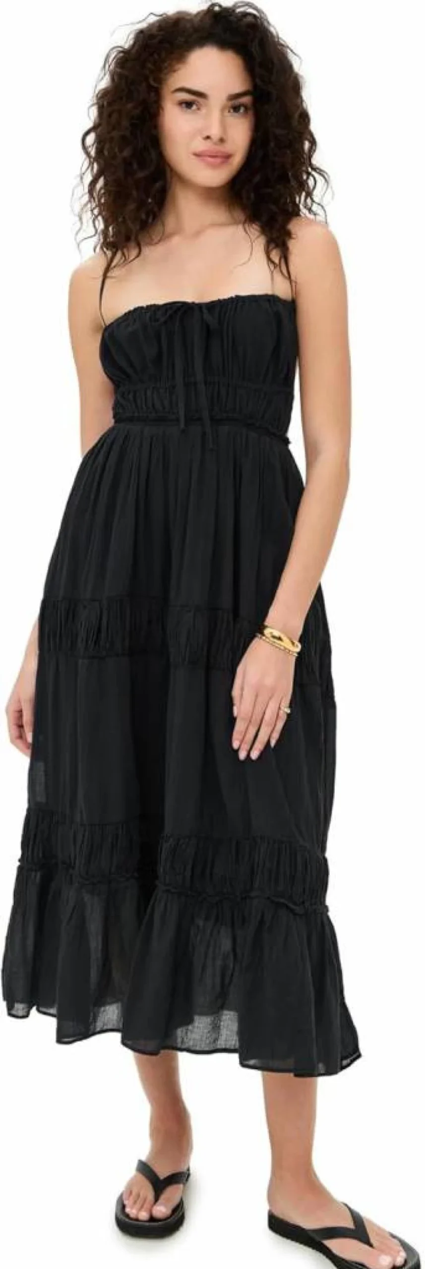 Free Women's Taking Sides Maxi Dress by Free People - Boho Flowy Long Dress