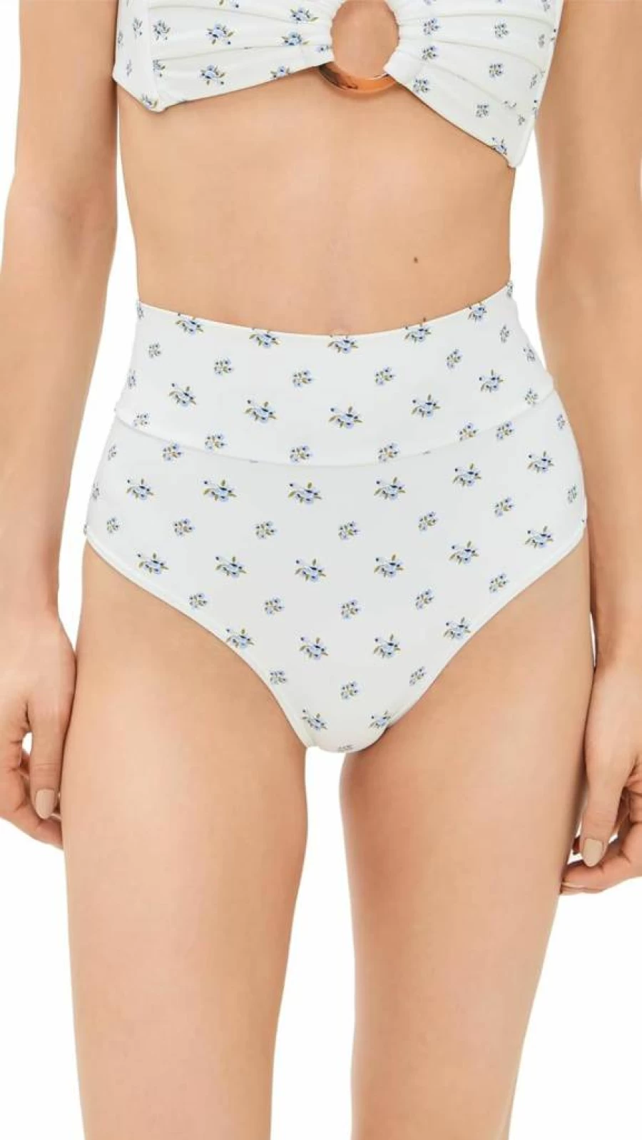 Montce Women's High Waist Bikini Bottoms - AC Collection for Swimwear