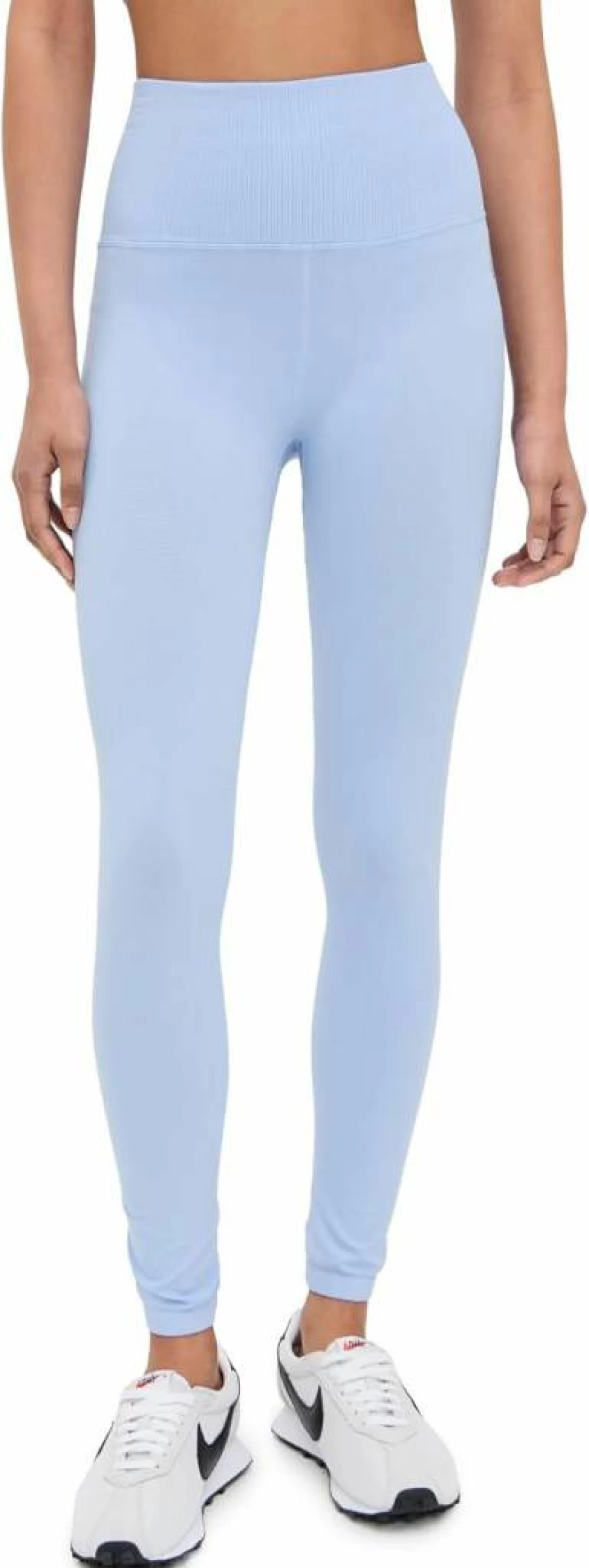Free Women's Good Karma Yoga Pants by Free People - High-Waisted Stretchy Workout Leggings for Women