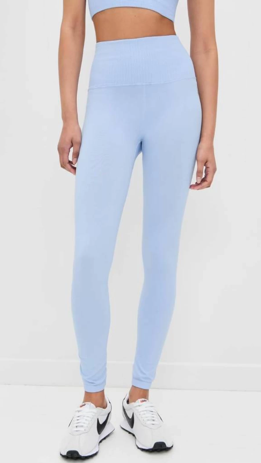 Free Women's Good Karma Yoga Pants by Free People - High-Waisted Stretchy Workout Leggings for Women