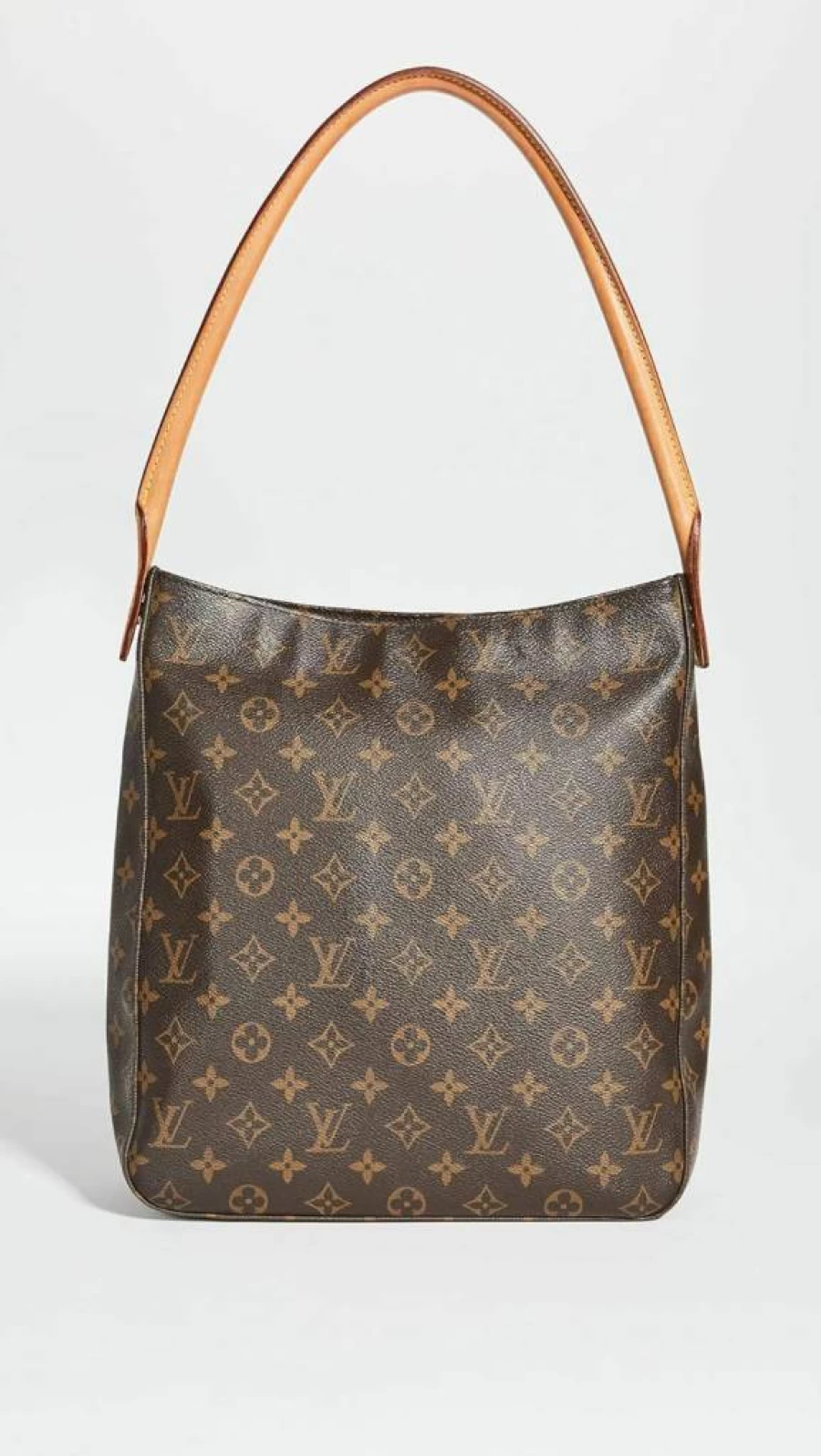 Louis Vuitton Pre-Loved Looping GM Monogram Shoulder Bag for Women Vintage Luxury Handbag