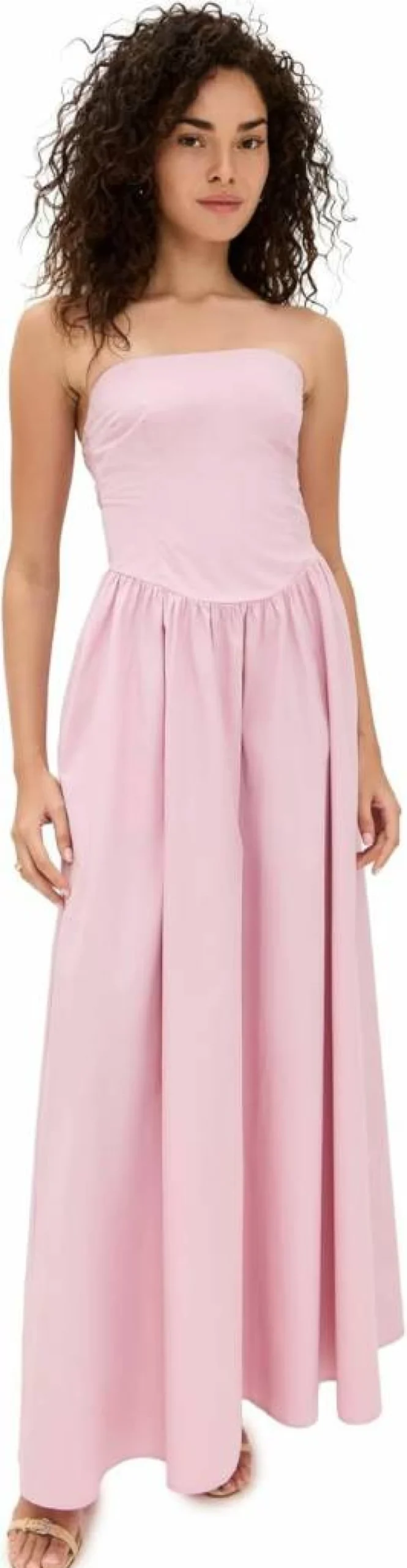Susana Monaco Women's Elegant Poplin Drop Waist Tube Dress - Chic Casual Summer Style
