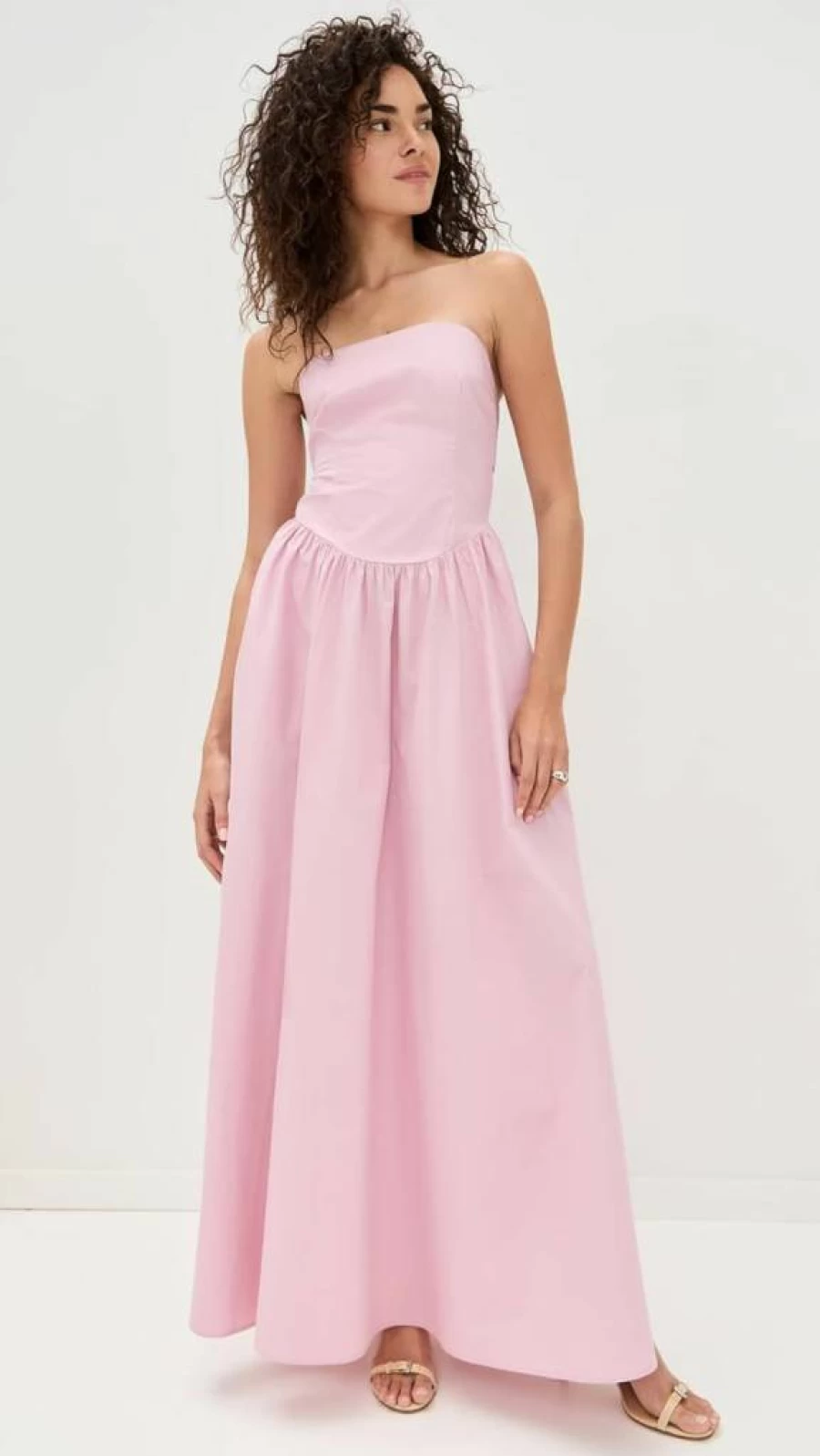 Susana Monaco Women's Elegant Poplin Drop Waist Tube Dress - Chic Casual Summer Style