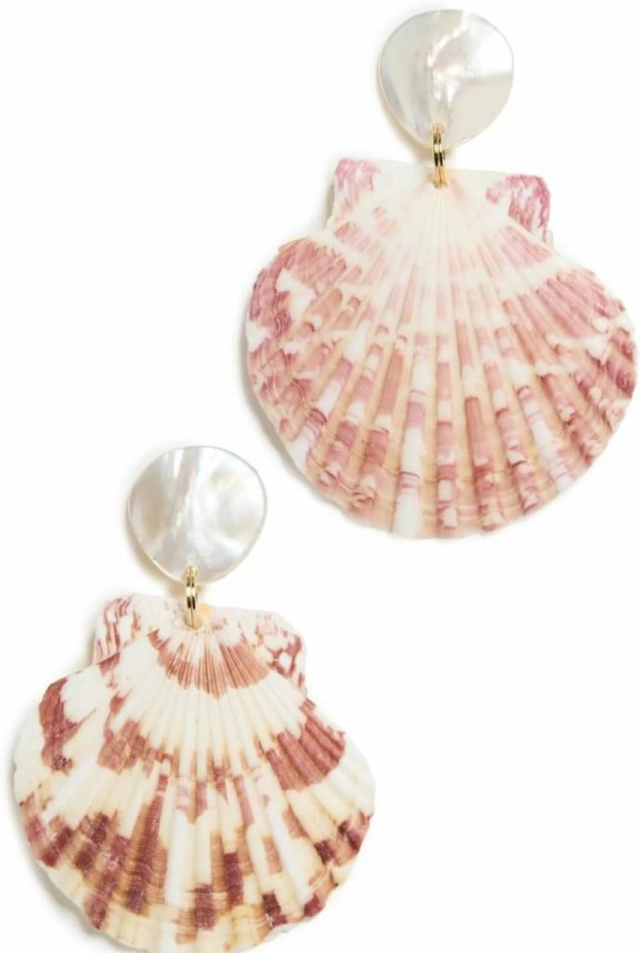 SHASHI Women's Conchiglia Shell Drop Earrings - Elegant Dangle Jewelry for Women