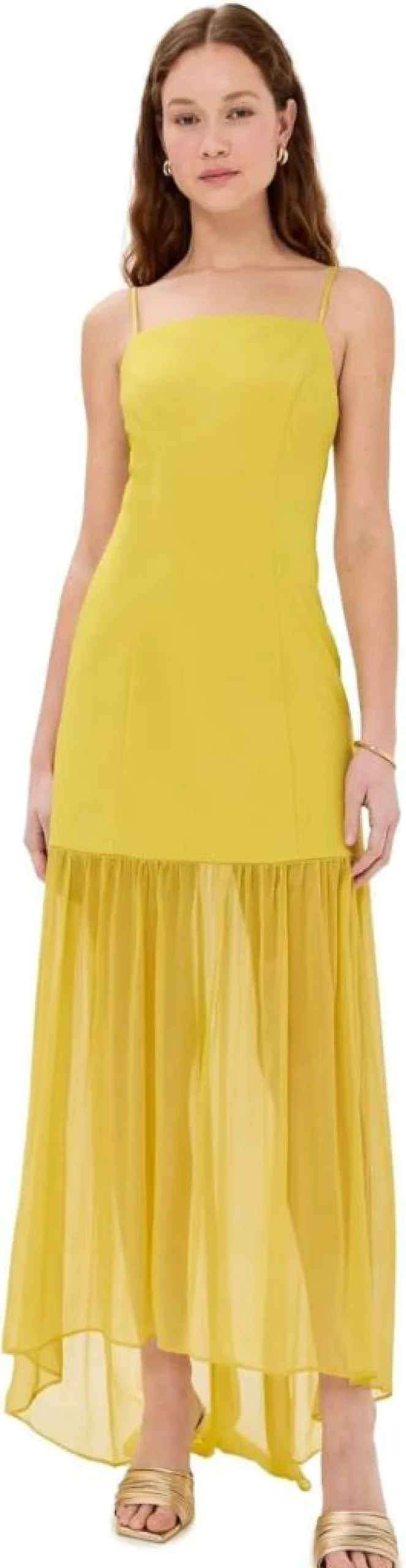 Azeeza Women's Elegant Paloma Gown - Flowy Long Dress for Special Occasions