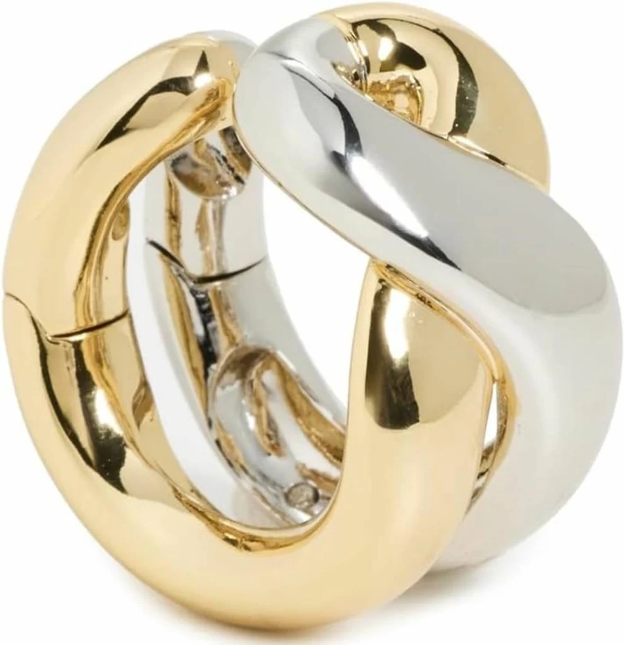 DEMARSON Women's Odell Ear Cuff - Stylish Gold Plated Ear Cuff for Cartilage Piercing - Trendy Boho Hoop Earring for Helix & Outer Ear