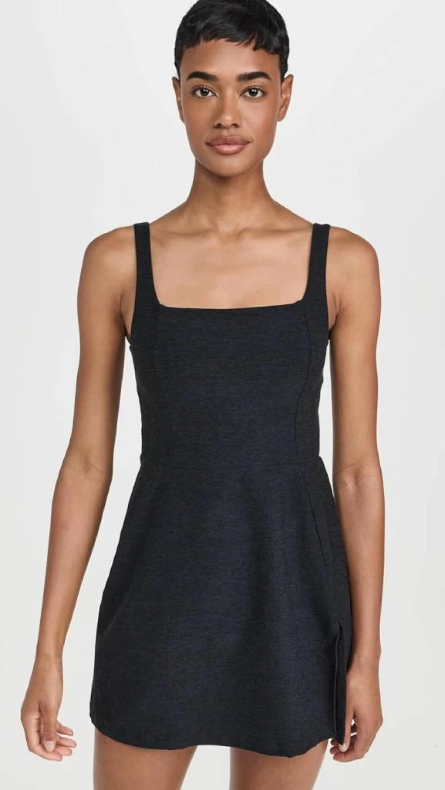 Beyond Yoga Women's Spacedye High-Waisted Mini Dress - Soft Stretchy Yoga Dress for Workouts & Lounge