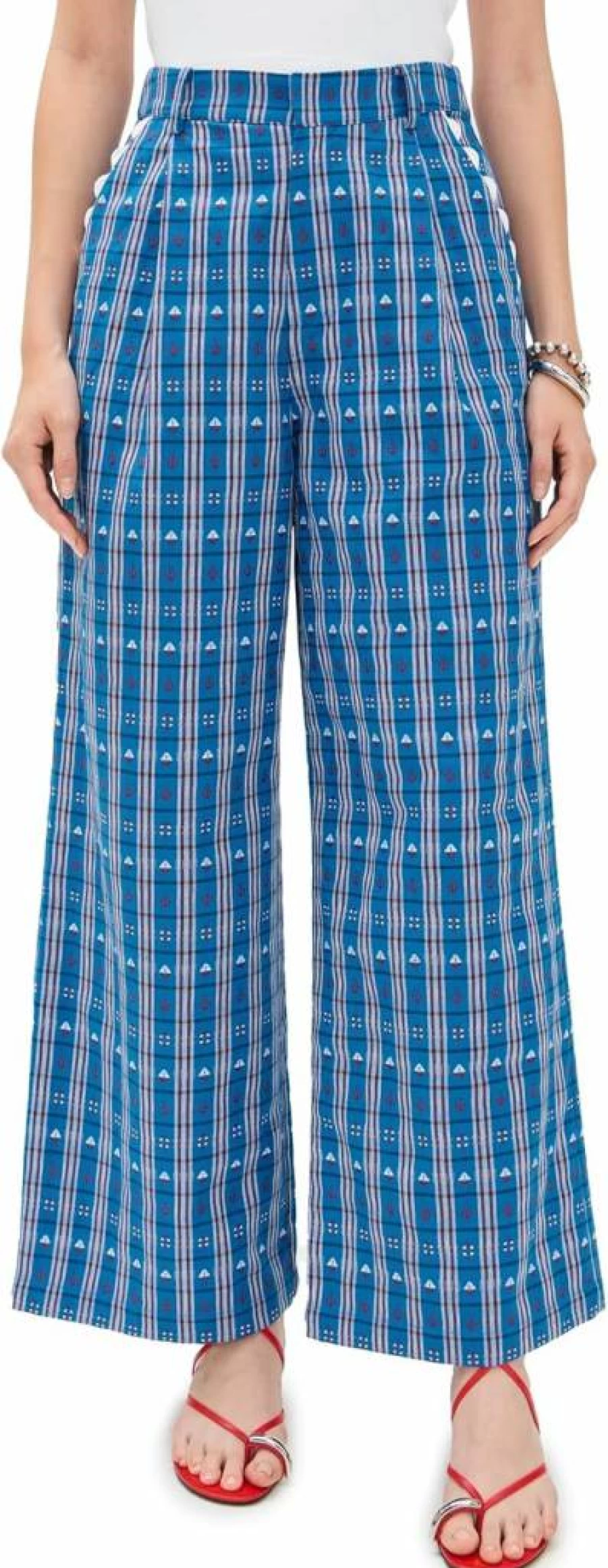 CeliaB Women's Maria High-Waisted Linen Pants - Comfortable & Stylish Casual Trousers