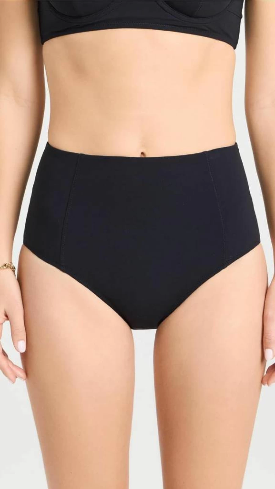 Ulla Johnson Zahara Women's Bikini Bottoms | Floral Print Swimwear | High-Waisted Beach Bottom