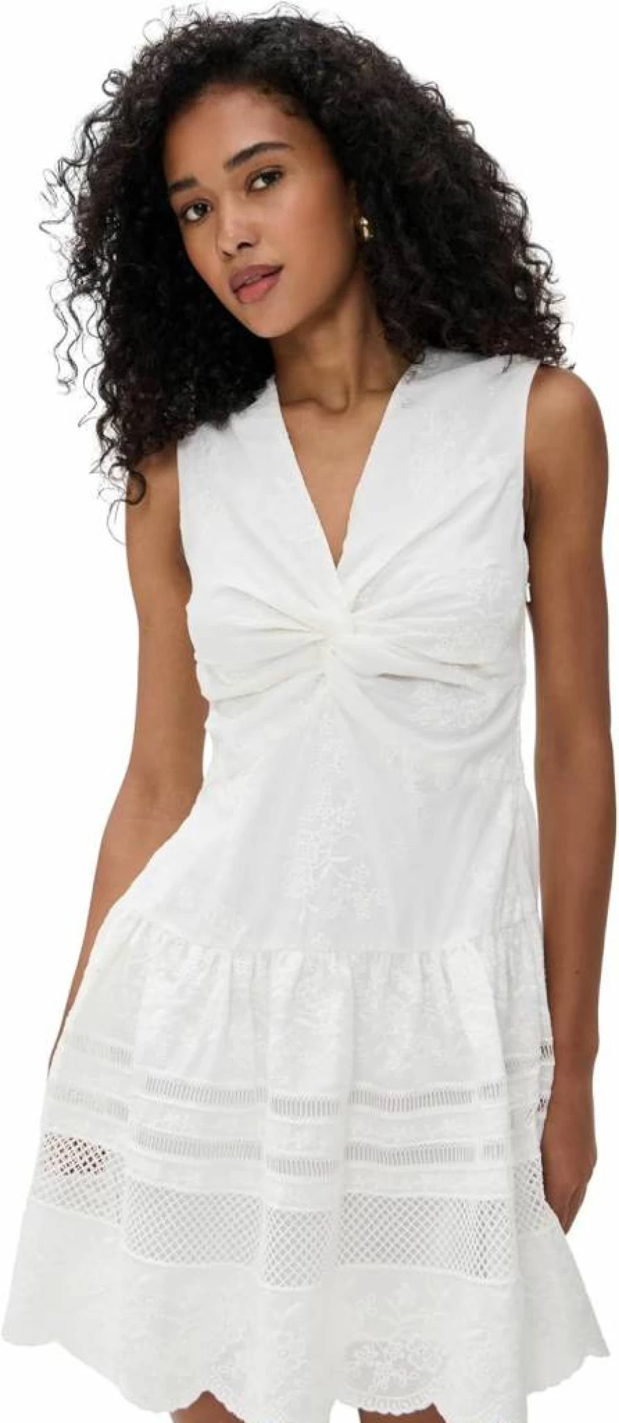Shoshanna Women's Genivieve Floral Wrap Dress for Summer - Elegant V-Neck A-Line Midi Dress with Belt