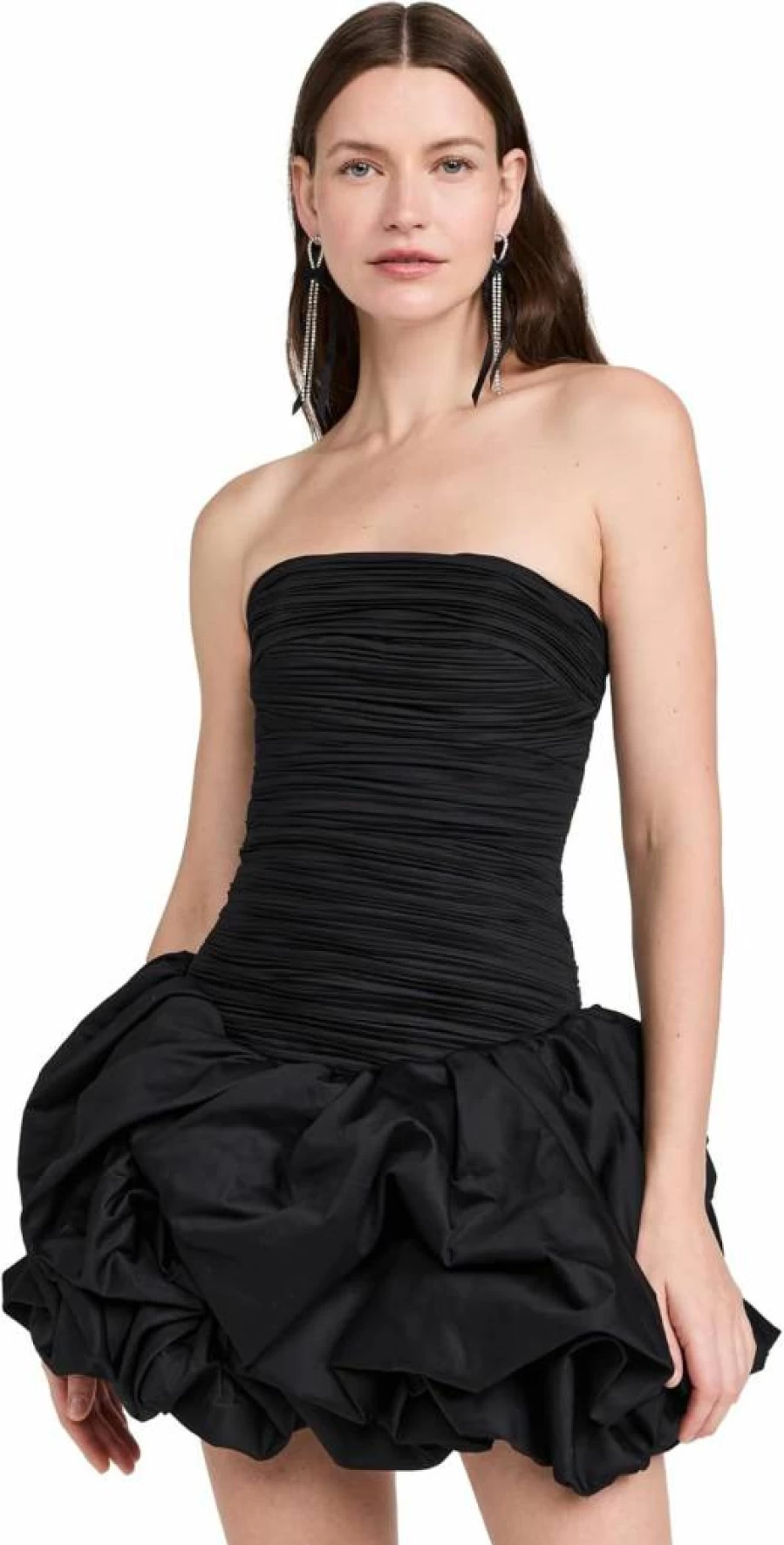 Aje Women's Violette Bubble Hem Mini Dress - Flowy Short Party Dress