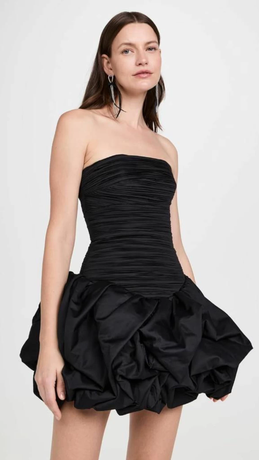 Aje Women's Violette Bubble Hem Mini Dress - Flowy Short Party Dress