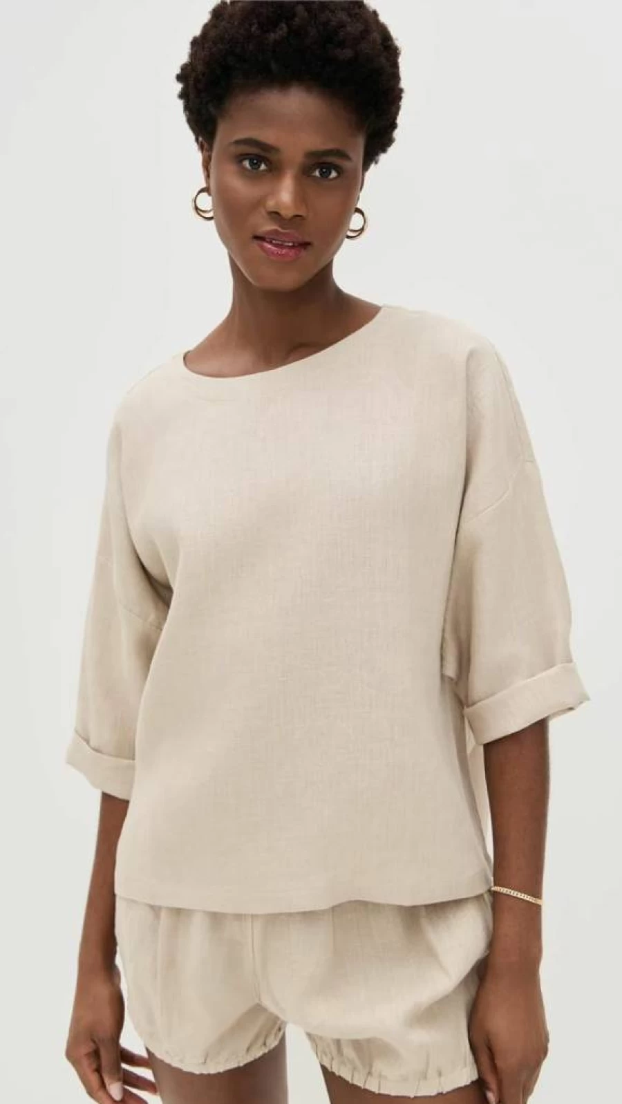 Suzie Kondi Women's Sabria Blouse - Elegant Feminine Tops for Casual & Dressy Outfits