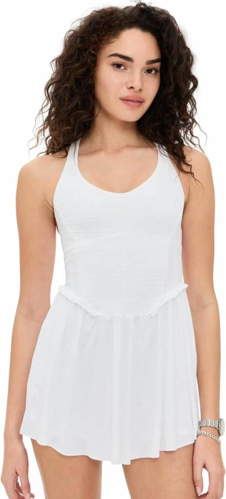Free Women's Smockin Hot Dress by Free People - Boho Chic Flowy Mini Dress