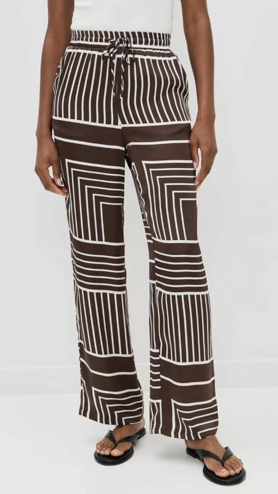 4TH & RECKLESS Women's Amira High-Waisted Trousers - Stylish Casual Pants for Women