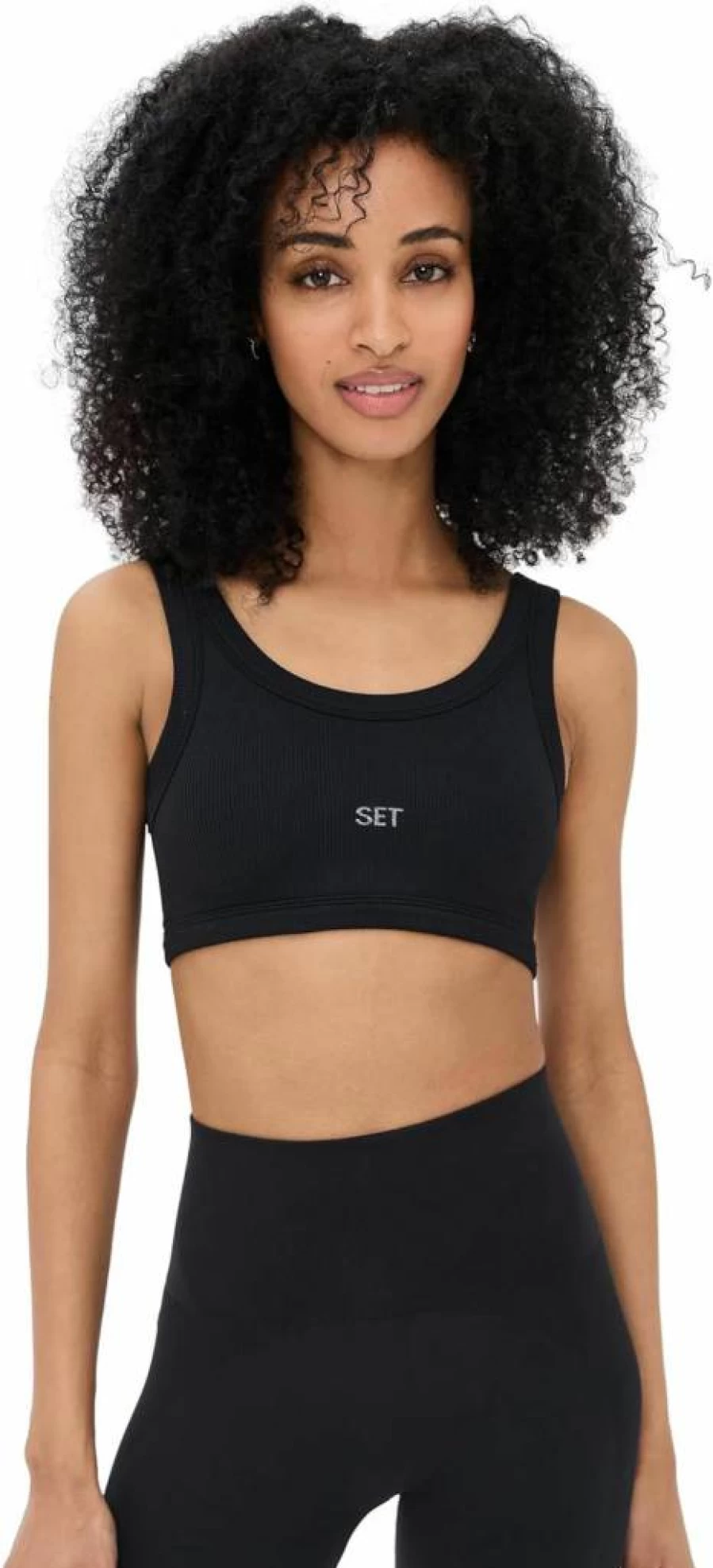 SET Active Women's Sculptflex Power Hold Bra - High Support Workout Bra for Fitness & Training