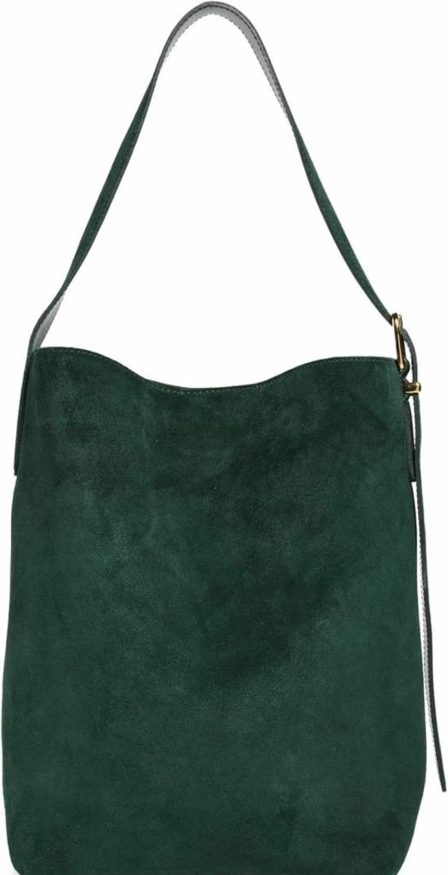 Madewell Women's Suede Essential Bucket Tote Bag - Stylish & Spacious Handbag for Everyday Use