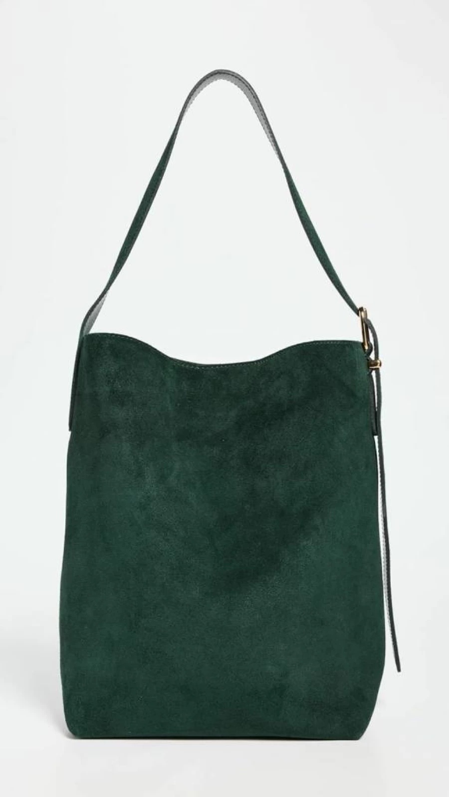 Madewell Women's Suede Essential Bucket Tote Bag - Stylish & Spacious Handbag for Everyday Use