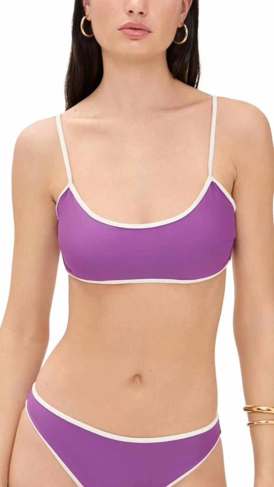 MIKOH Women's Copa Bikini Top - Stylish Swimwear for Summer Beach Fashion