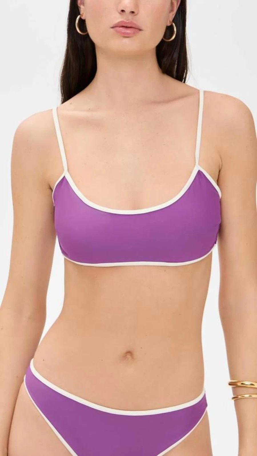 MIKOH Women's Copa Bikini Top - Stylish Swimwear for Summer Beach Fashion