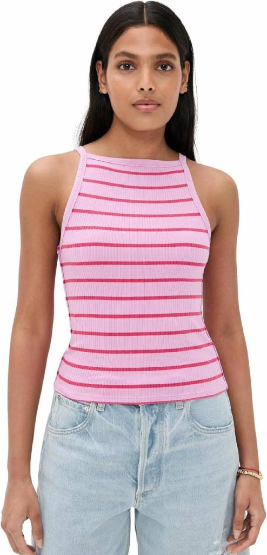 Free People Women's Mia Tank Top - Stylish Casual Summer Blouse