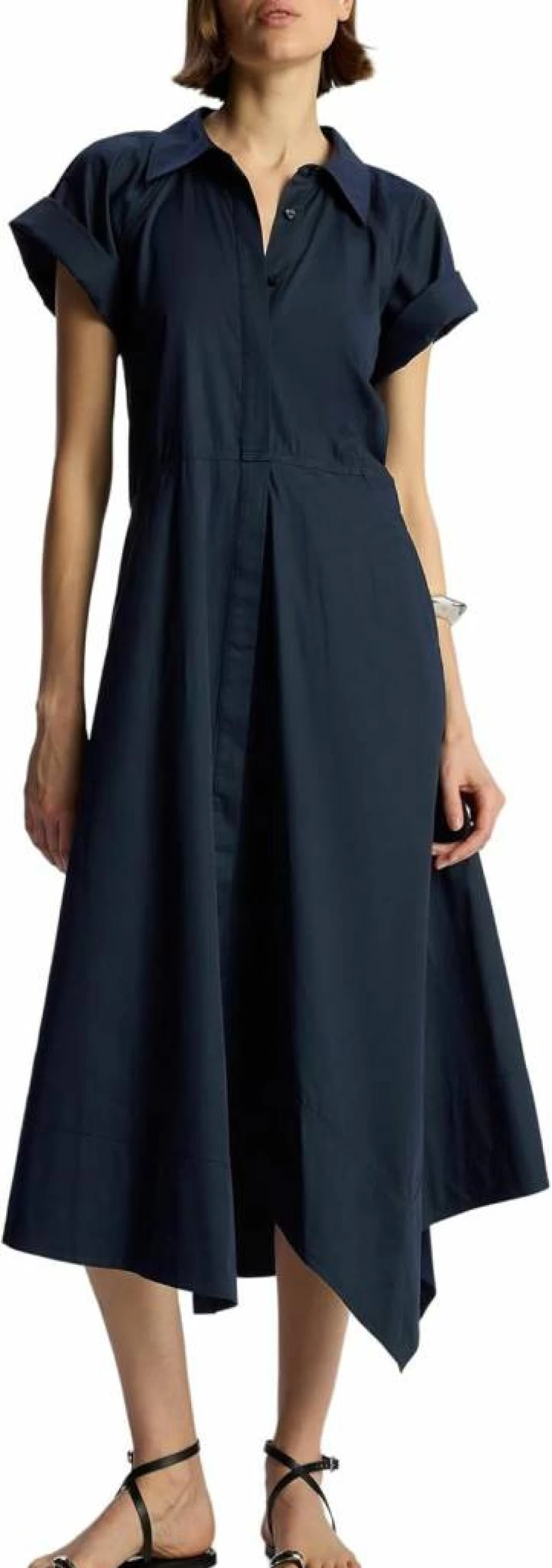 ALC Women's Julianna Floral Midi Dress - Elegant V-Neck Summer Casual Outfit
