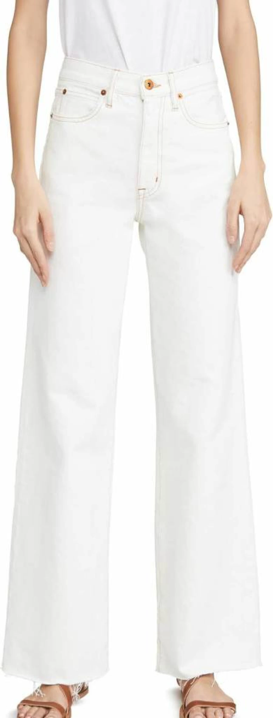 SLVRLAKE Women's Grace Jeans - High-Waisted Slim Fit Stretch Denim Pants for Women