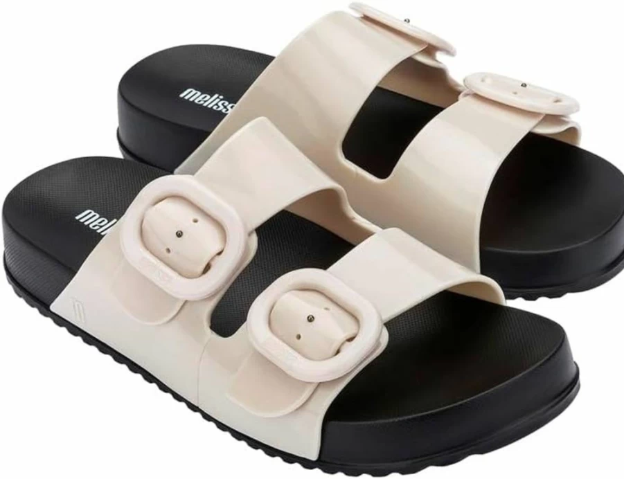 Melissa Women's Comfortable Jelly Sandals - Soft Cozy Slide Sandals for Women