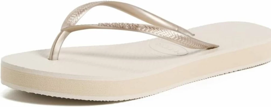 Havaianas Women's Slim Flip Flops - Lightweight Comfortable Sandals for Summer Beach Wear