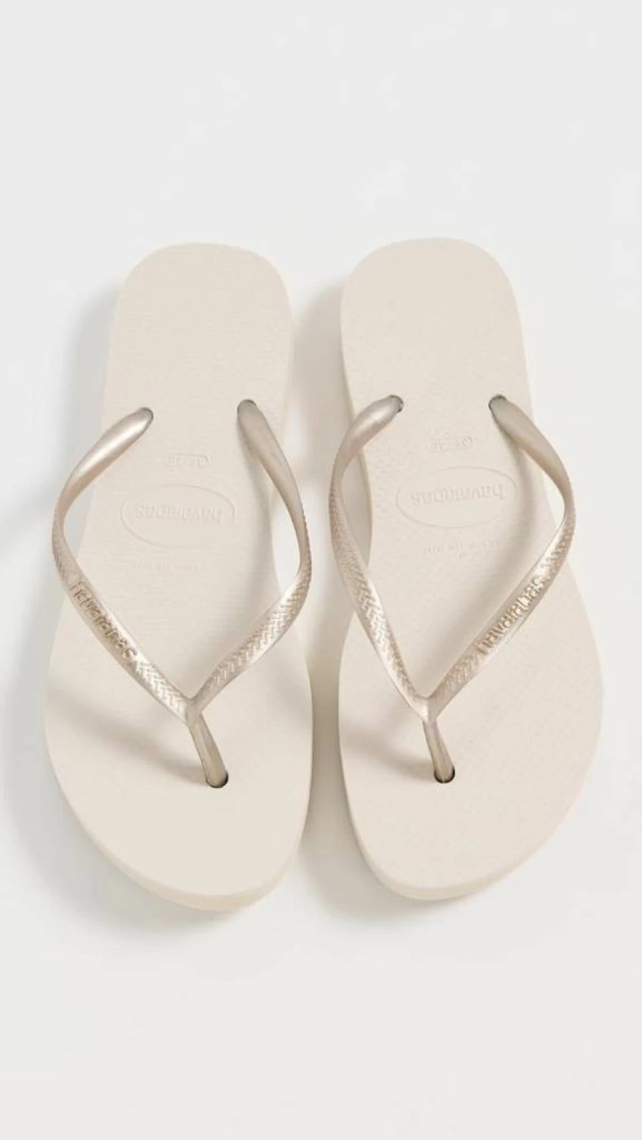 Havaianas Women's Slim Flip Flops - Lightweight Comfortable Sandals for Summer Beach Wear