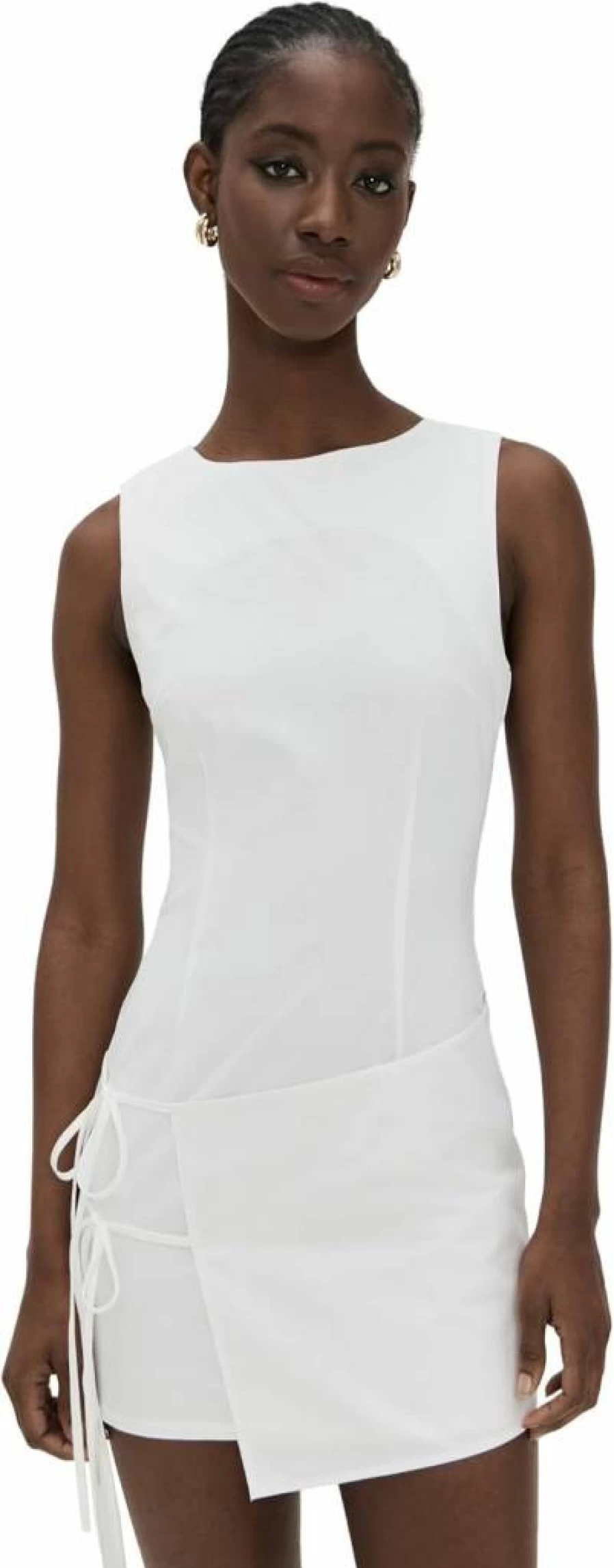 Lioness Women's Wrap Mini Dress - Elegant Ballerina Style for Casual Wear