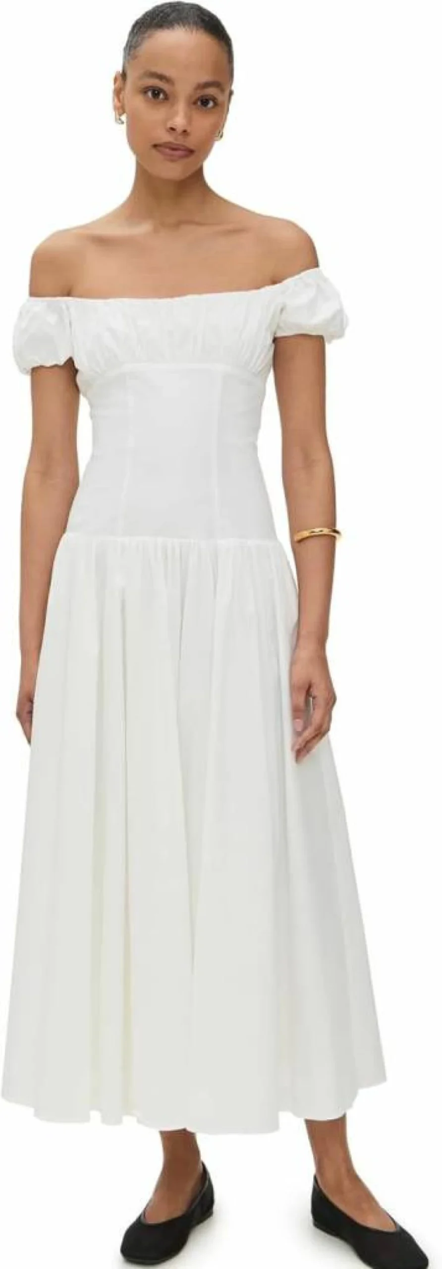 Caroline Constas Women's Augusta Drop Waist Flowy Maxi Dress Elegant Long Summer Dress