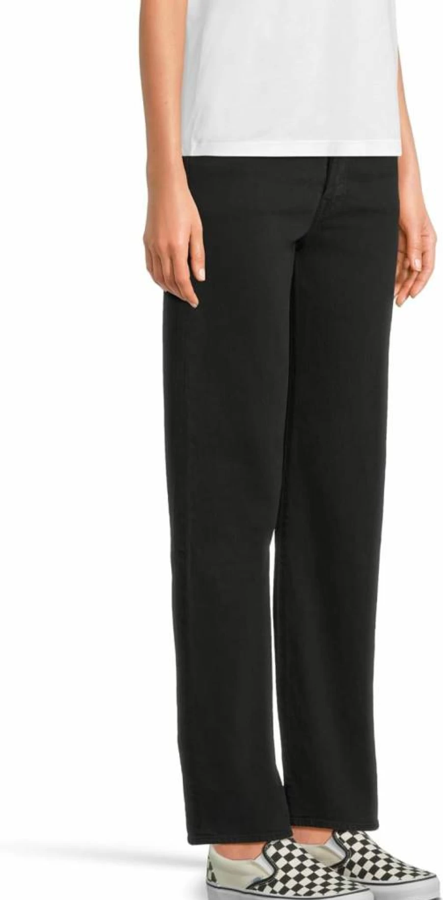 Levi's Women's High-Rise Straight Leg Jeans - Classic Full Length Denim Pants