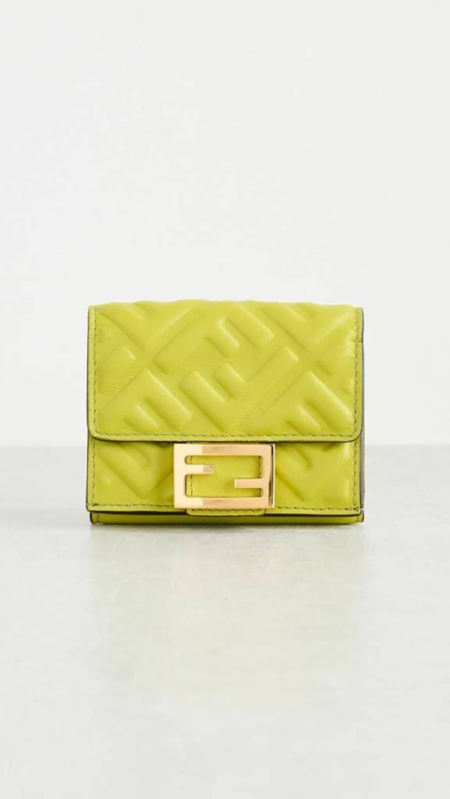 Shopbop Archive Women's Pre-Owned Fendi Wallet with Embossed FF Canvas