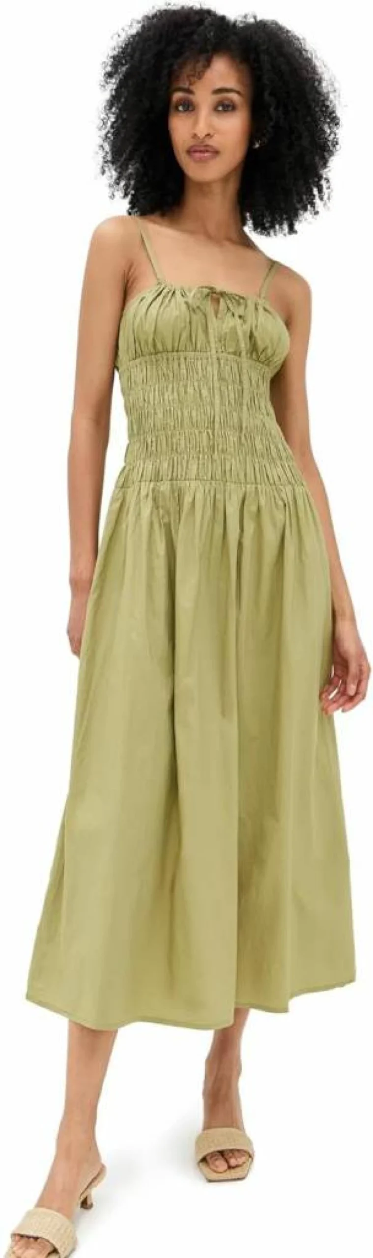 Ciao Lucia Women's Russo Dress - Elegant Flowy Boho Chic Maxi Dress for Women