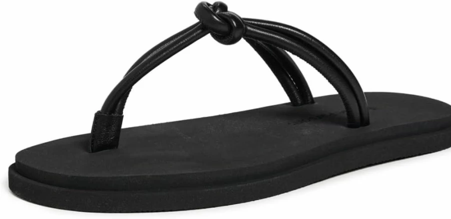 Emme Parsons Women's Knot Pool Slides | Comfortable Summer Sandals