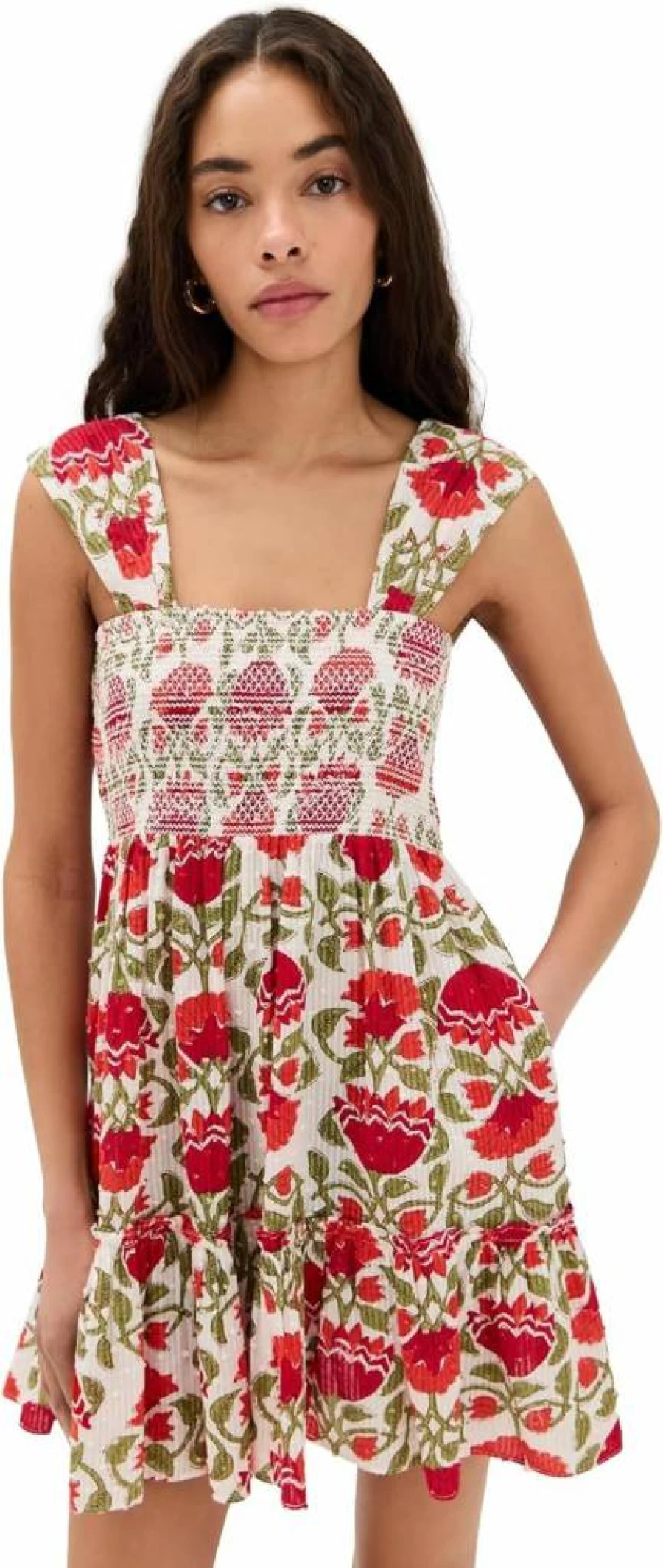 Saylor Women's Yordana Mini Dress - Stylish Summer Casual Short Sleeve Party Outfit
