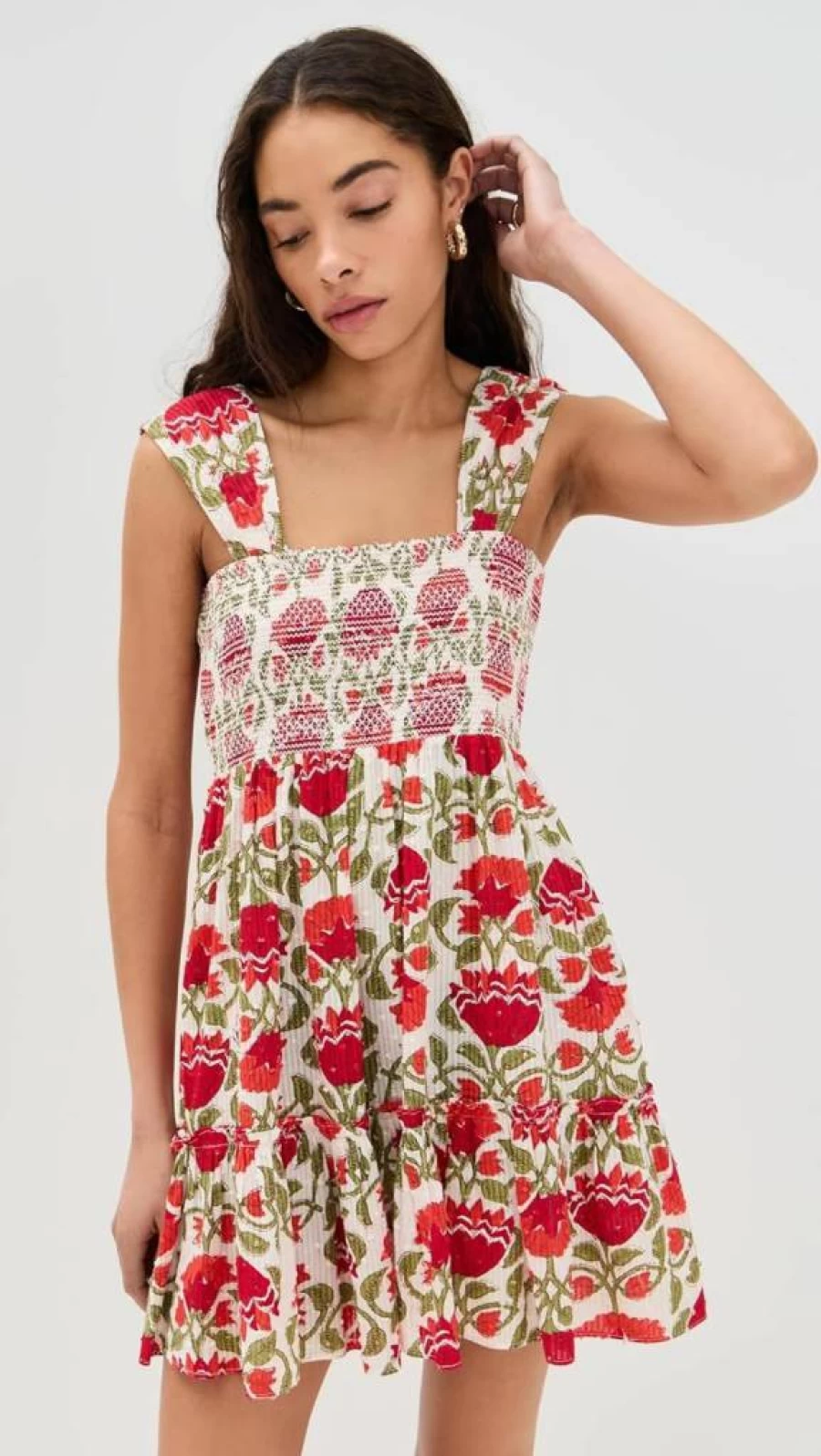 Saylor Women's Yordana Mini Dress - Stylish Summer Casual Short Sleeve Party Outfit